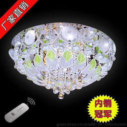 亚奥灯饰厂家直销 91201系列现代低压水晶LED吸顶灯，点亮雅致家居空间